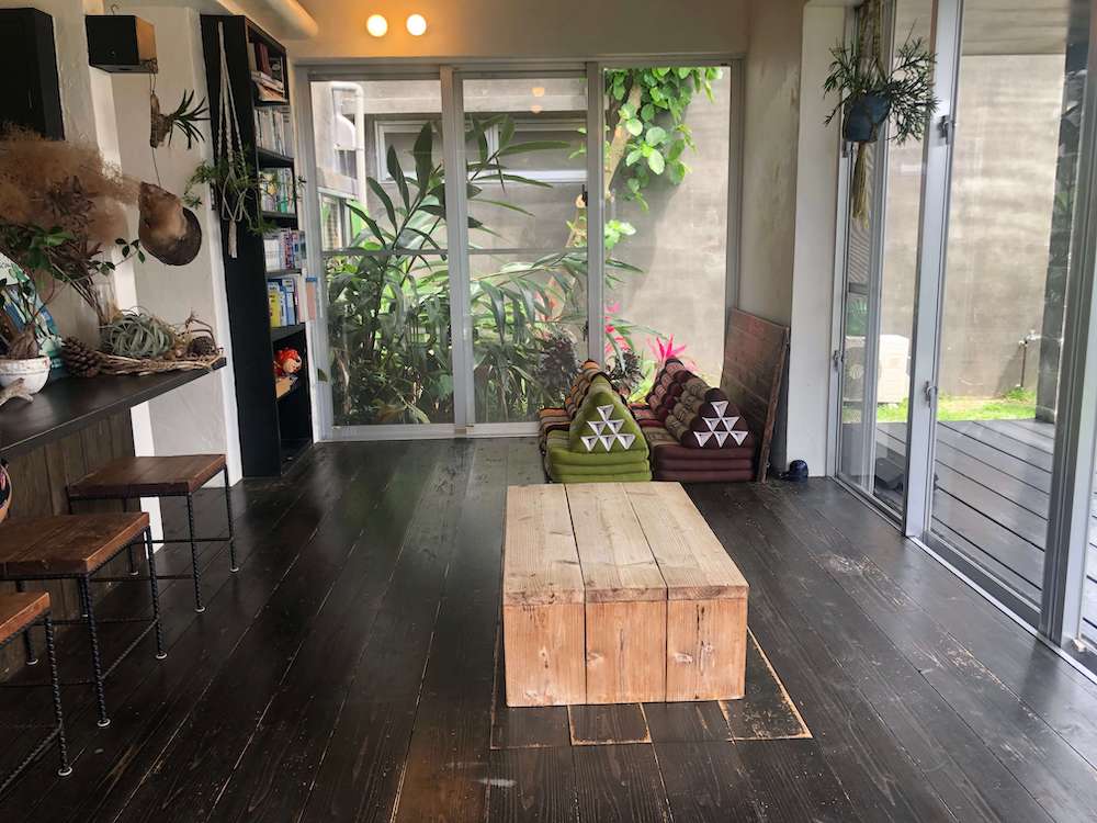 カフェスペースの写真